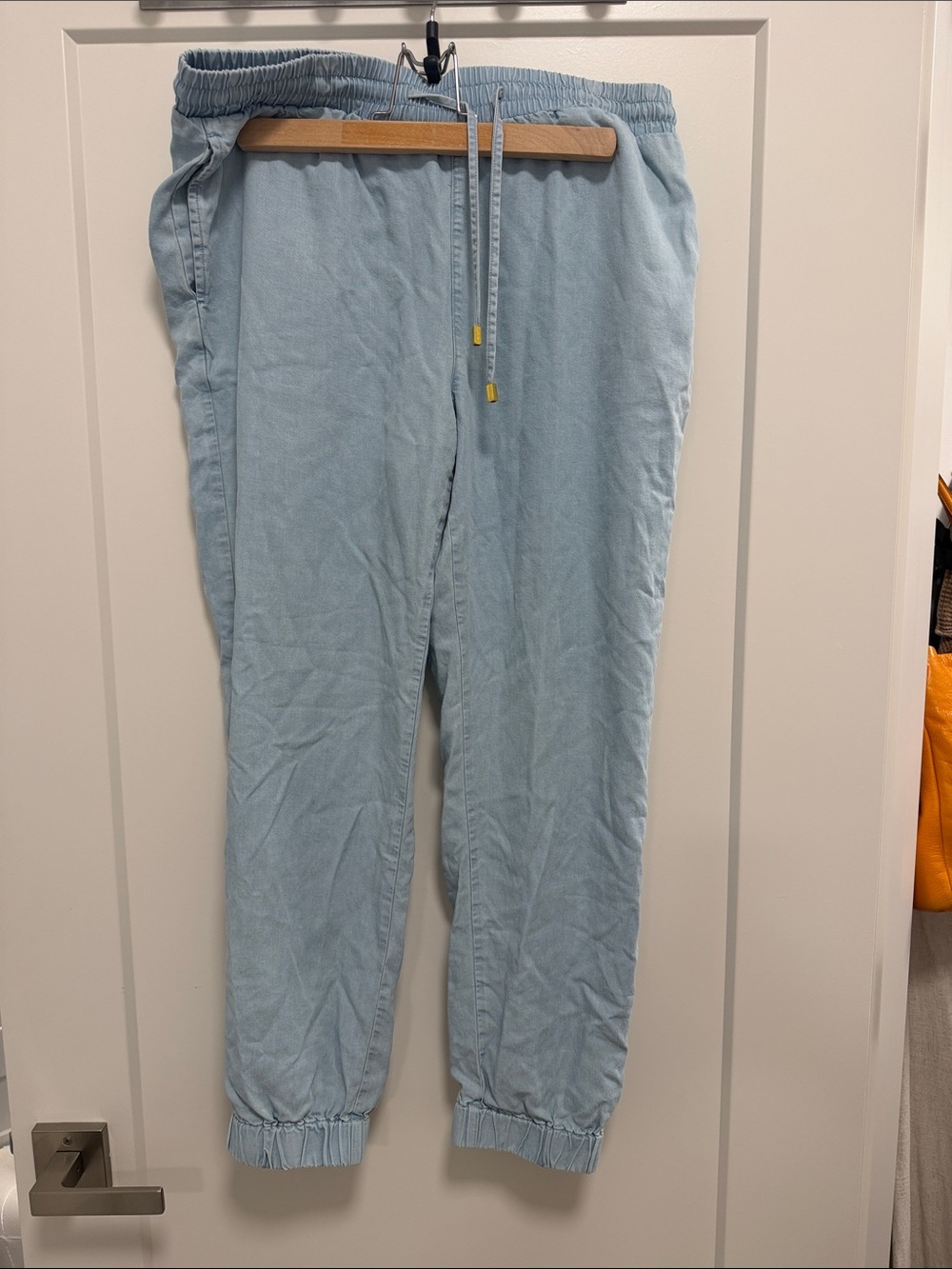 Ellen Tracy Light Blue Men's Joggers - Drawstring Sweatpants
